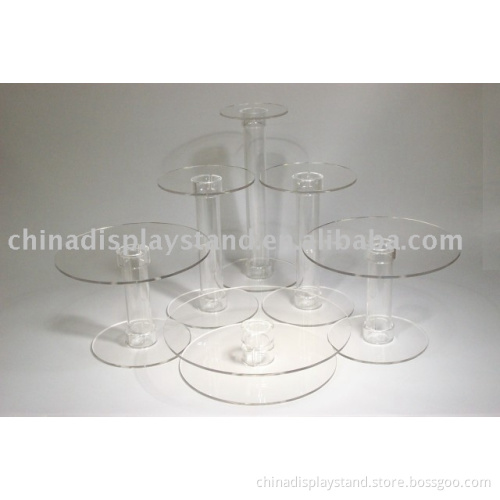 acrylic bakery rack